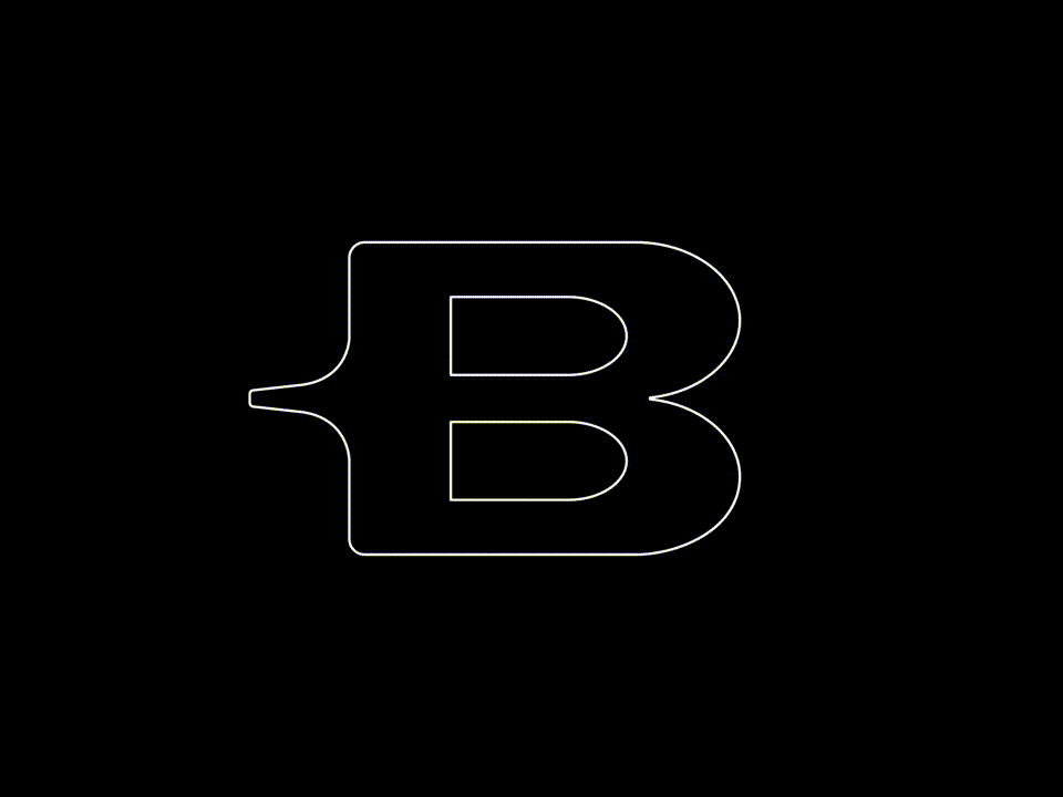 Kinetic Logo Animation for Brennem™ animated animation brand identity brennem kinetic lines loading logo motion motion graphics