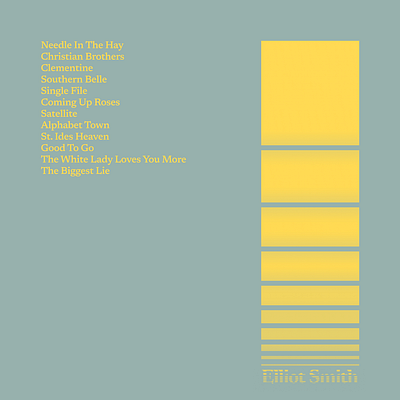 Elliot Smith self-titled design