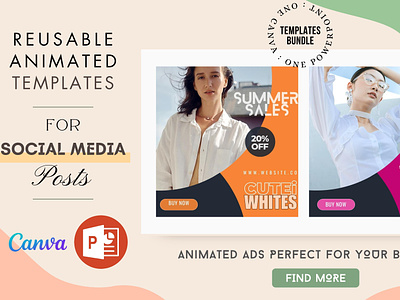 Ads That Grow Business! advertising animation branding canva corporate advertising display advertising motion graphics powerpoint product display template
