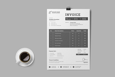 Invoice Template professional invoice