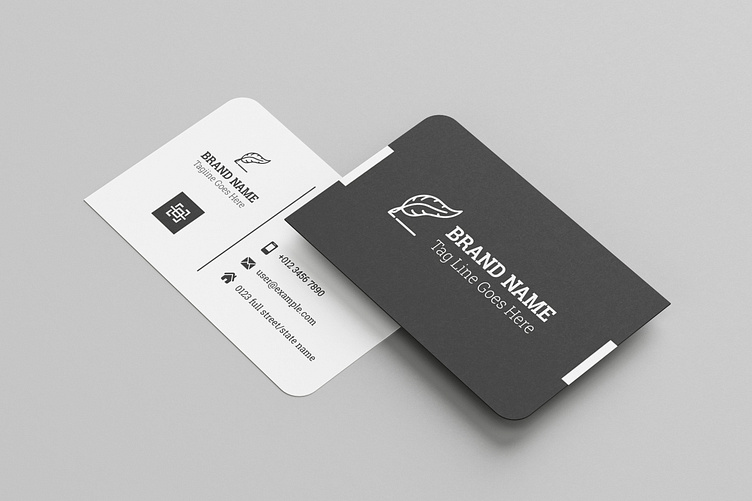 Business Card Template by Design Minds on Dribbble