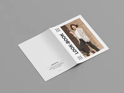 Fashion Look Book Template print template