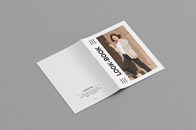 Fashion Look Book Template print template