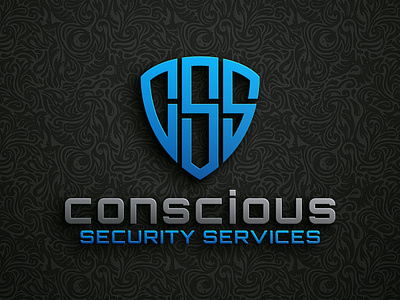 Conscious Security Services. branding business logo css letter logo css logo css shape logo design graphic design home safe logo industry security logo logo security safety logo secure logo security center logo security company logo security logo security service logo security services logo shield logo vector