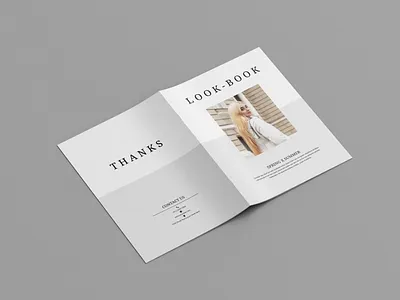 Look Book Template print ready