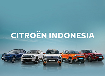 Citroën Indonesia Banner branding citroen graphic design visual design