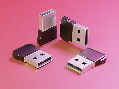 3D rendered USB Flash Drive 3d ae animation blender branding c4d cinema 4d design graphic design illustration logo logo mark logoanimation logodesign minimal motion graphics typography ui ux vector