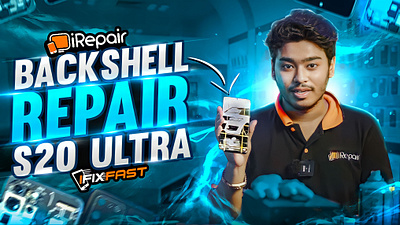 Thumbnail design for ifixfast company design graphic designer mobile thumbnail youtube thumbnail designer