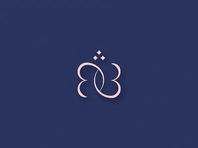 🦋 + شمس arabic arabic logo butterfly line art shams simple