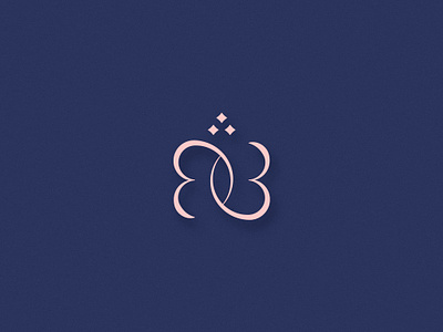 🦋 + شمس arabic arabic logo butterfly line art shams simple