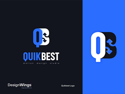 Quik Best Logo design branding dailylogochallenge designinspiration dribbble graphic design logo motion graphics simplycooldesign ui