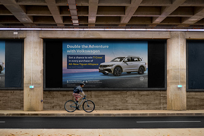 Volkswagen Social Media Ads & Billboard branding graphic design motion graphics social media volkswagen