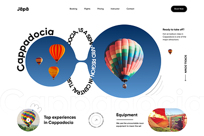Japa - The Landing Page design figma landing page travel ui uiux user interface ux vacation webdesign
