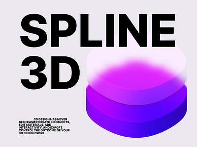 Spline 3D for kalinin.school 3d model blender glass glass material mate glass spline spline 3d typography