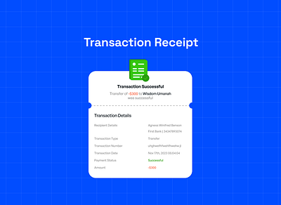 Transaction Receipt app application design illustration mobile receipt transaction transaction history ui ux