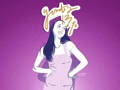 Gendis 13yo ai art digitalart fanart gen 11 gendis gendis mayrannisa idol illustration illustrator jkt48 procreate