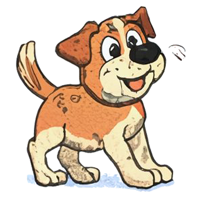 Dog illustrations clipart 3d animation branding graphic design