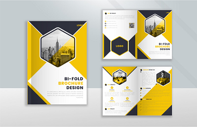 Bi-fold Brochure Design bi fold bi fold brochure brochure business brochure business flyer business leaflet corporate brochure flyer leaflet