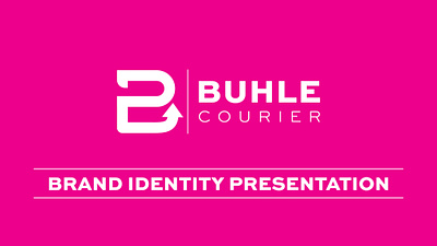 Buhle Courier Visual Identity branding graphic design logo