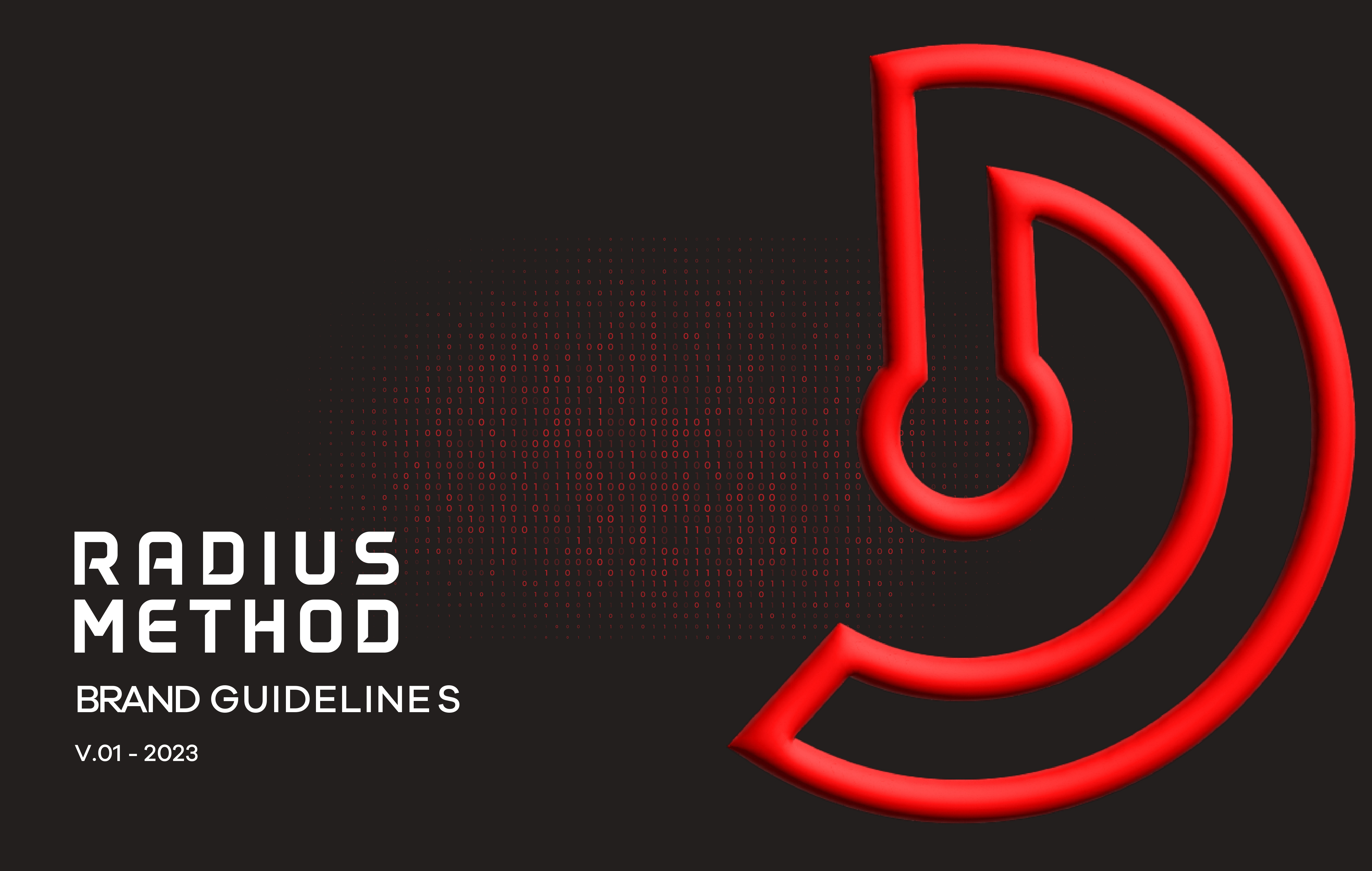 RADIUS METHOD brandbook branding icon logo styleguide