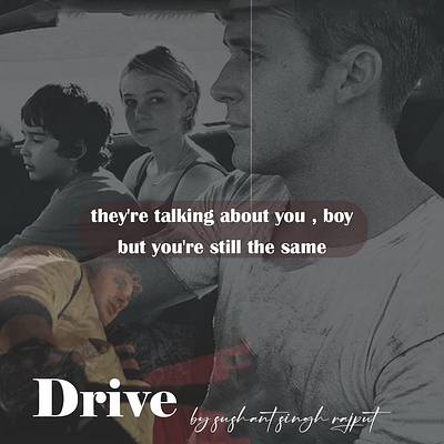 Drive FILM Poster graphic design