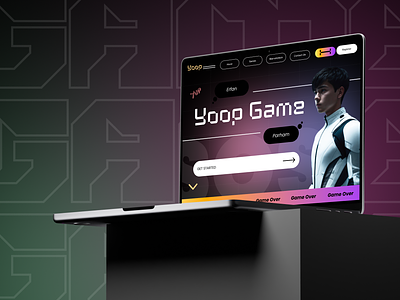 Gamercraft Landing Page by Koncepted on Dribbble