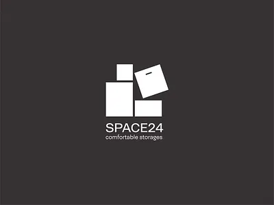 SPACE 24 Logo agency art box brand design agency brand identity branding clean concept craft icon illustration logo logo design logotype minimal logo motion motion graphics vector