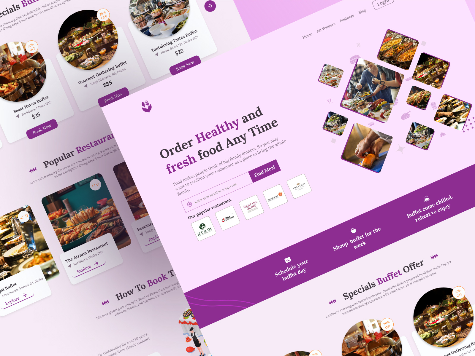 Buffet Landing Page UI/UX Restaurant Website best website desing buffet hero section buffet landing page buffet website buffetbounty buffetdinner buffetspecials clean landing page design dineandindulge eattoyourheartscontent epicureanexperience foodfestival foodheaven foodieparadise new buffet style design restaurant home section restaurant landing page restaurant websie uiux website design