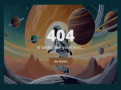 404 Page dailyui design ui uidesign web webdesign