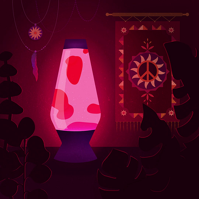 Lava lamp 2danimation animation graphic design illustration motion graphics motionart