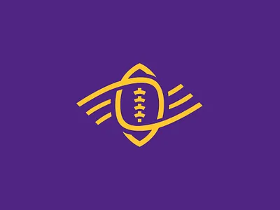Football Design adobe illustrator apparel athletics bold clean design football logo nfl simple sports vector vikings