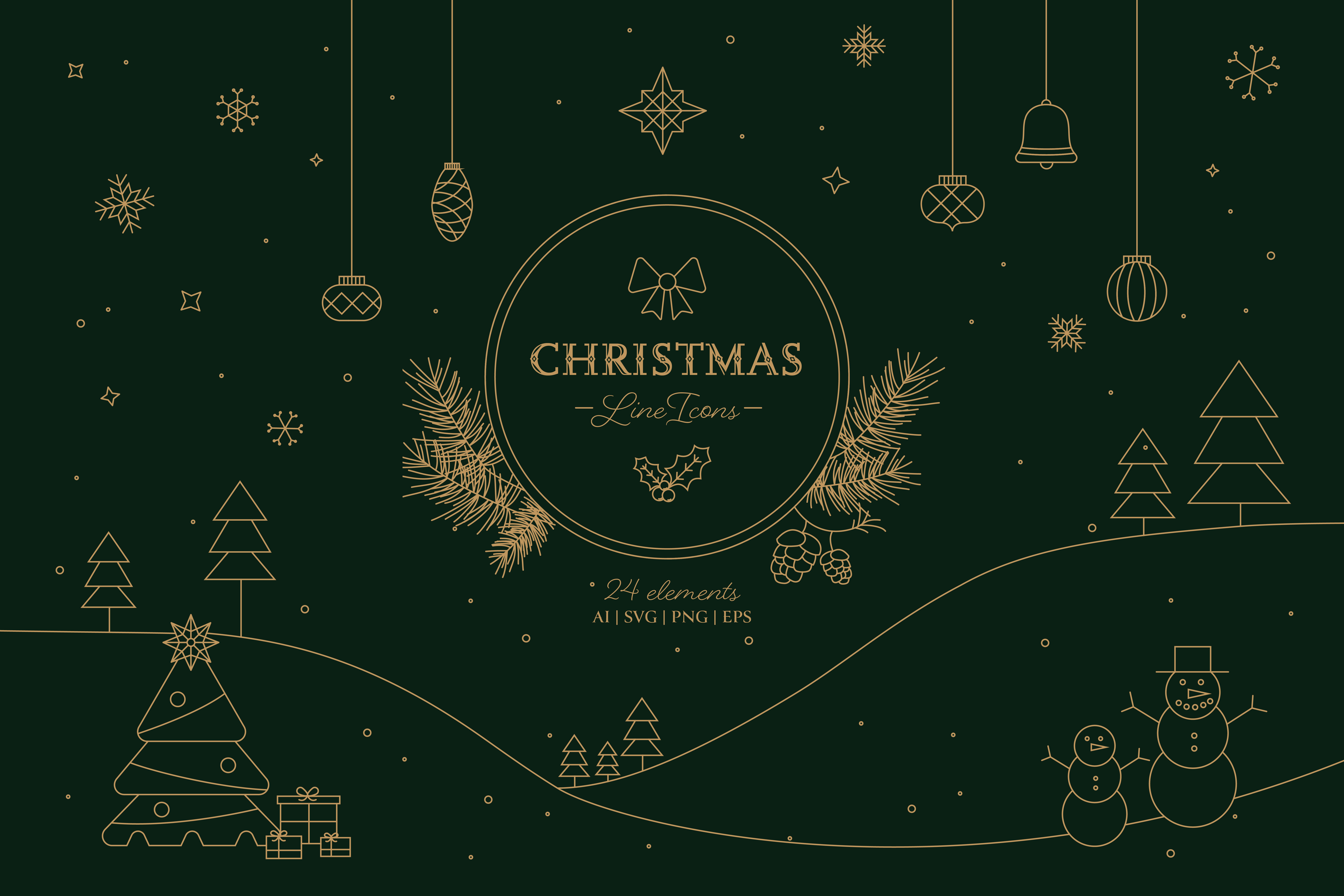 Holiday Icon Set for Sale christmas holiday icon pack icon set icons illustration illustration pack illustrations illustrator line seasonal stroke vector