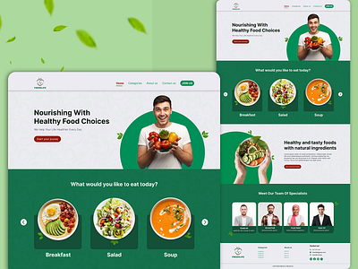 Landing page- nutrition