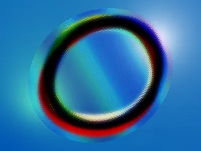 Aqua Light animation aqua blurbackground cavalry chop design generative loop motion graphics motiondesign noise notai procedural rays ring water