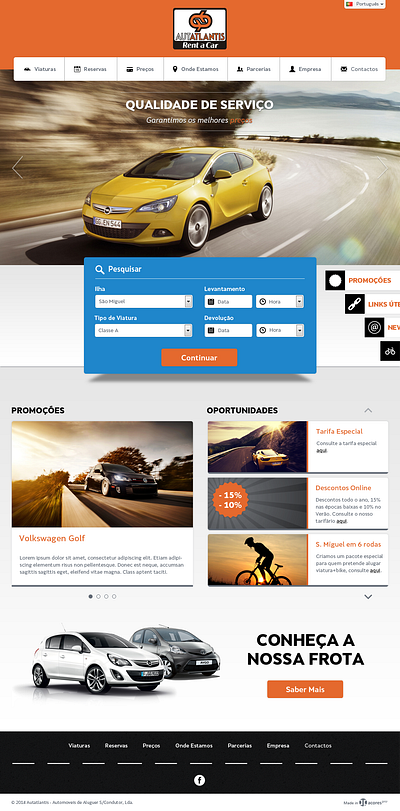Autatlantis Website - 2014 webdesign website