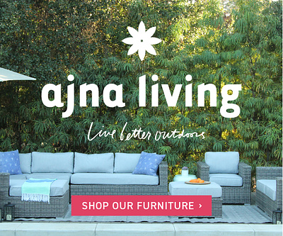 Outdoor Furniture Digital Marketing Ad Designs ad design branding digital marketing furniture logo shop