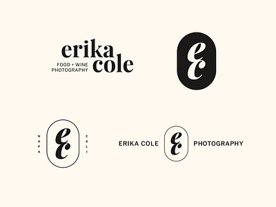 Photographer Brand Identity Design branding logo logomark logotype monogram photographer branding variations