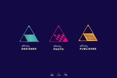 Affinity redesign branding logo logo design redesign vector