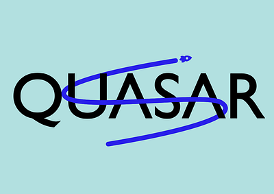 Quasar (Day 1) daily logo challlenge logo