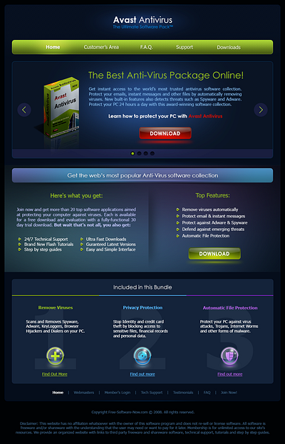 Avast antivirus site design antivirus avast avast antivirus site site design