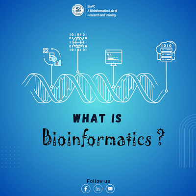 Poster about Bioinformatics bioinformatics bioinformatics poster biopc poster design