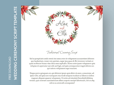 Winter Wedding Ceremony Script Free Google Docs Template ceremony declaration of intent docs document free google docs templates free template free template google docs google google docs marriage nuptials print printing script template templates wedding wedding ceremony script wedding script winter