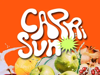 Capri Sun Rebrand branding design foodmarketing graphic design illustration logo logo design typography vector