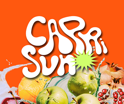 Capri Sun Rebrand branding design foodmarketing graphic design illustration logo logo design typography vector