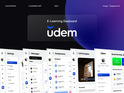 Udem e-learning Dshboard coursera ui dashboard design dashboard ui udemy dashboard udemy ui ui ui ux design