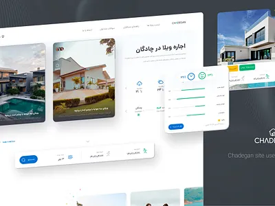 Chadegan website ui ux ui ux website