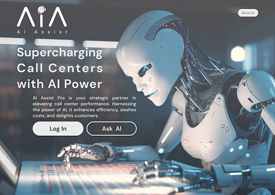 AI Assist - Supercharging Call Center case study design graphic design ui ux web design