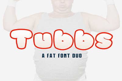 Tubbs all caps bold bomb bubble font bubbly font display font fat font fun retro sans sans serif tagging typeface uppercase
