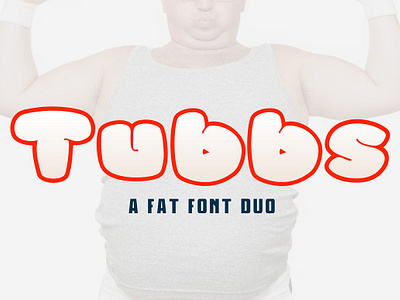 Tubbs all caps bold bomb bubble font bubbly font display font fat font fun retro sans sans serif tagging typeface uppercase