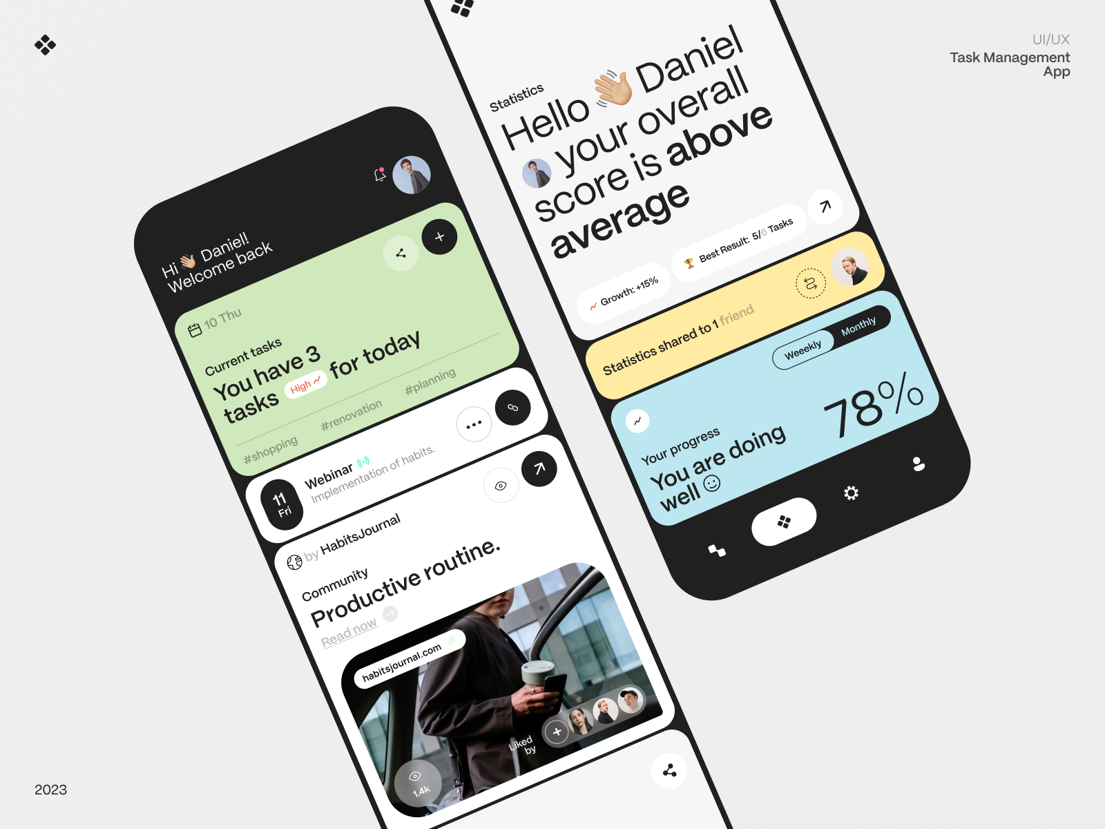 Example of Task Manager Mobile IOS App